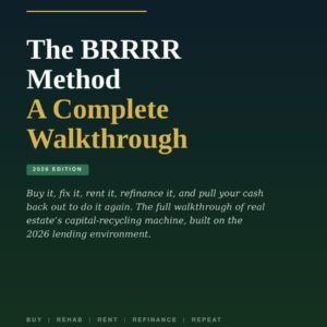 Cover of The BRRRR Method A Complete Walkthrough 2026 Edition by Business Skill Forge